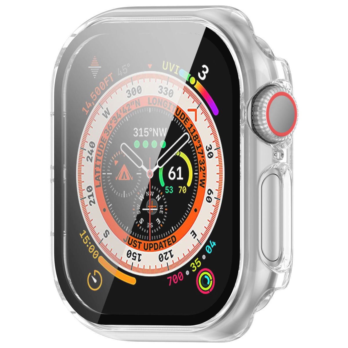 Etui Bizon Case Watch Adamo przedstawione od frontu